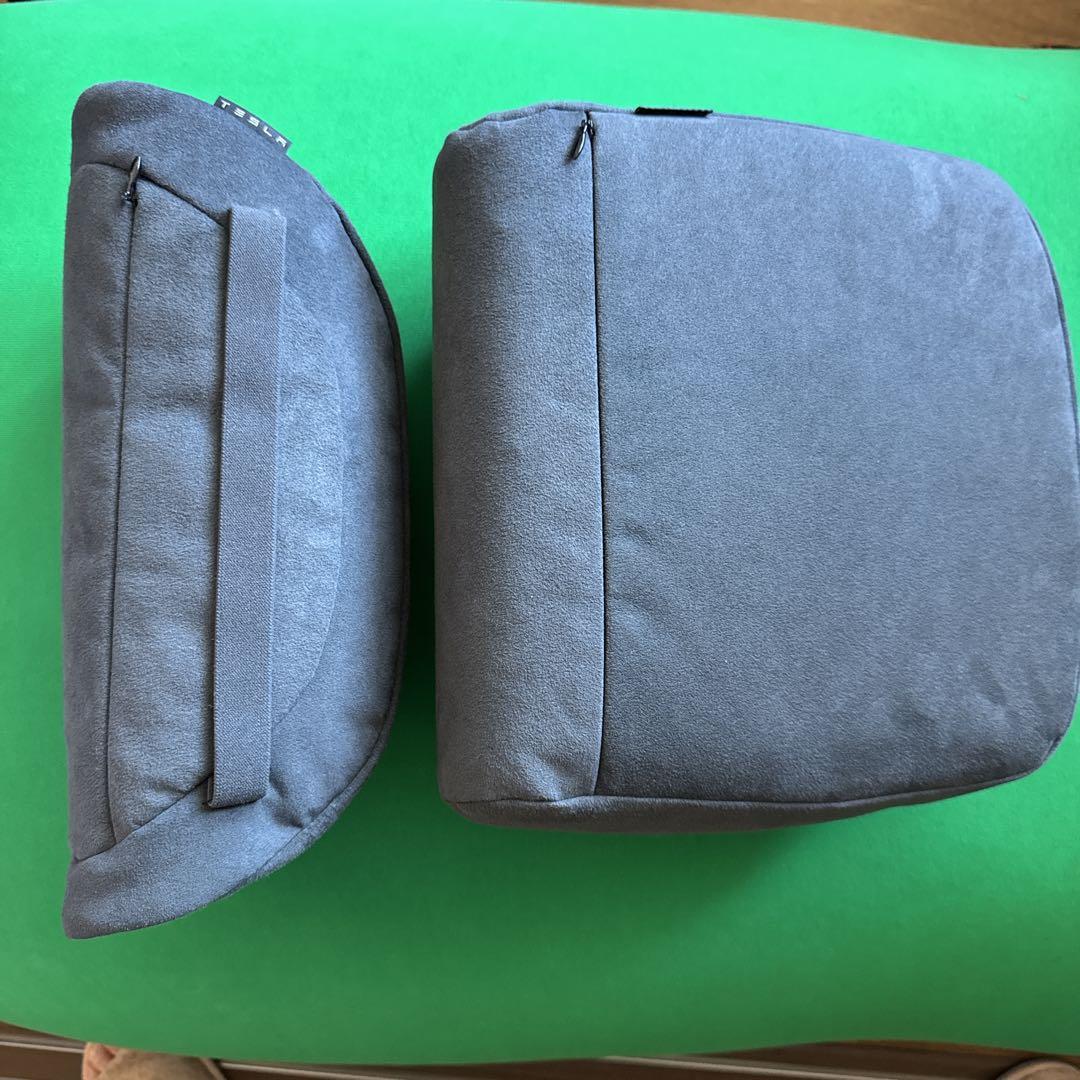 テスラ モデルY モデル3 ヘッドレスト ランバーサポート 純正