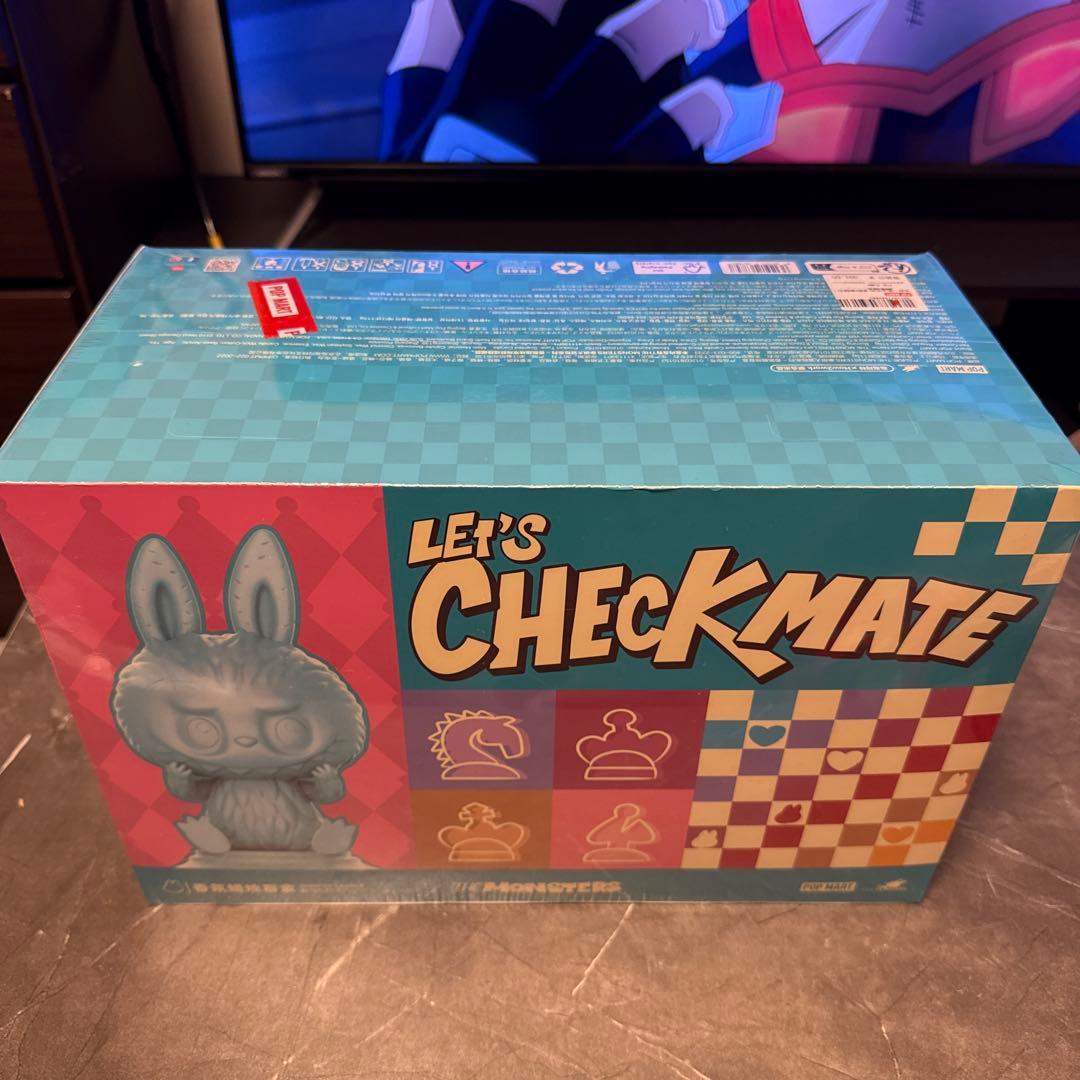 ラブブ　LET'S CHECKMATE スカルプトキャンドル　1ケース未開封