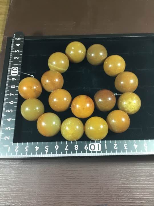 ブラウンアゲート 茶瑪瑙 1連 大粒