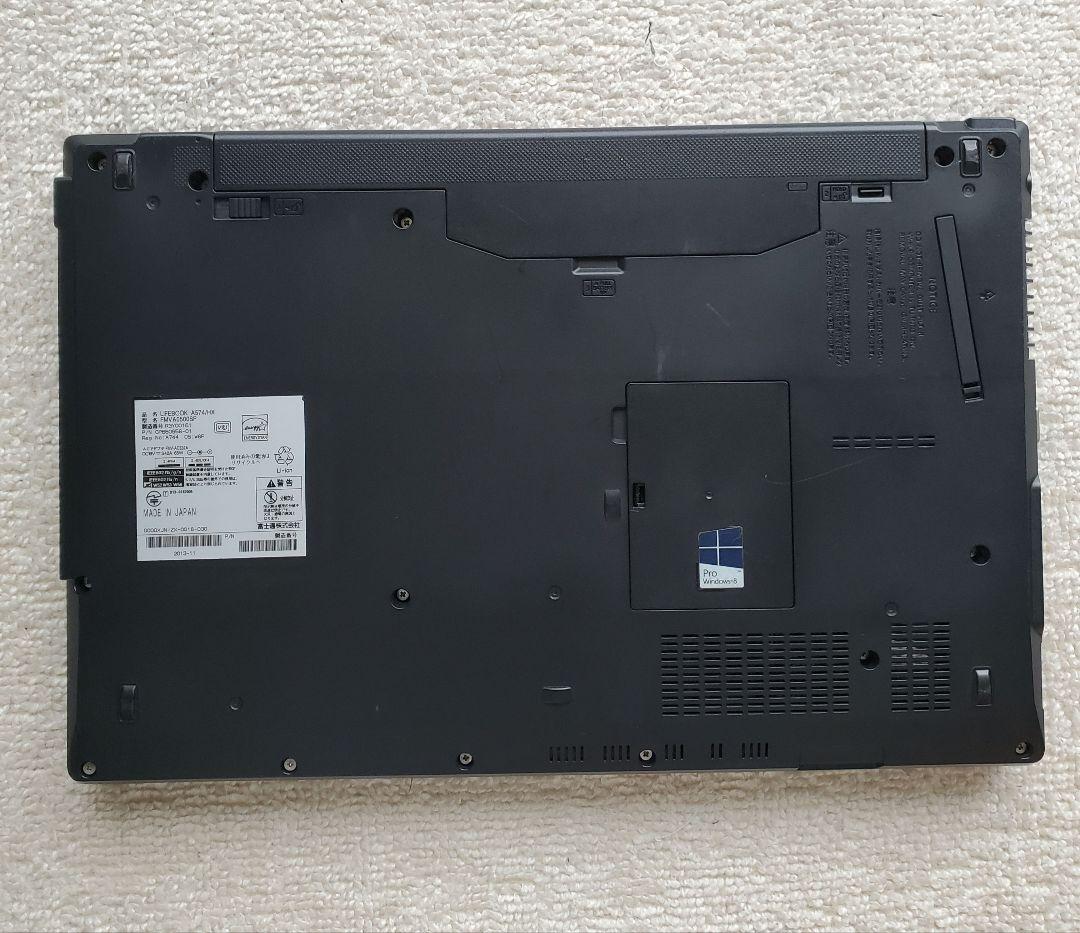 Windowsノート本体 Fujitsu Lifebook A577/HX