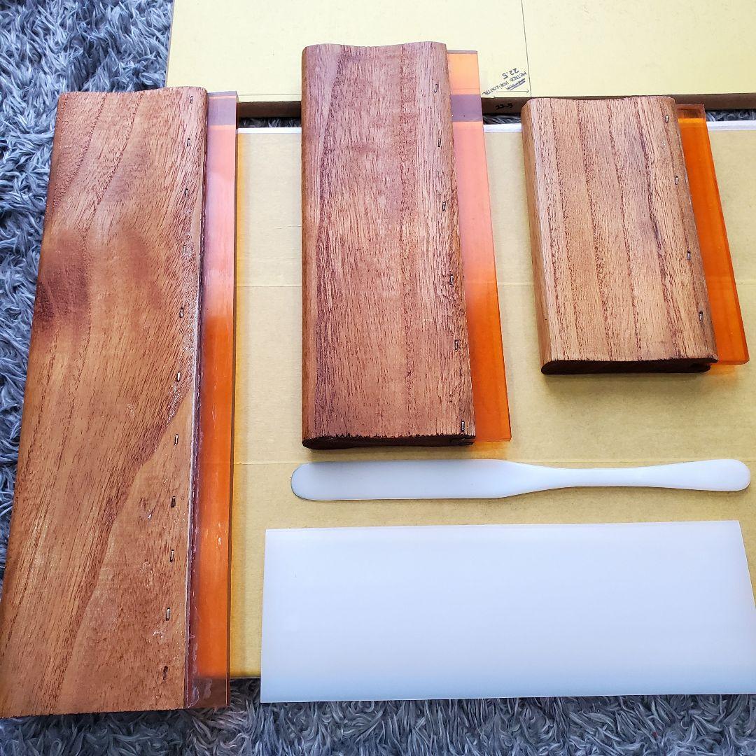 シルクスクリーン印刷機セット①