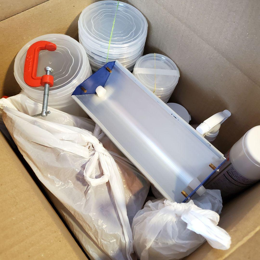 シルクスクリーン印刷機セット①