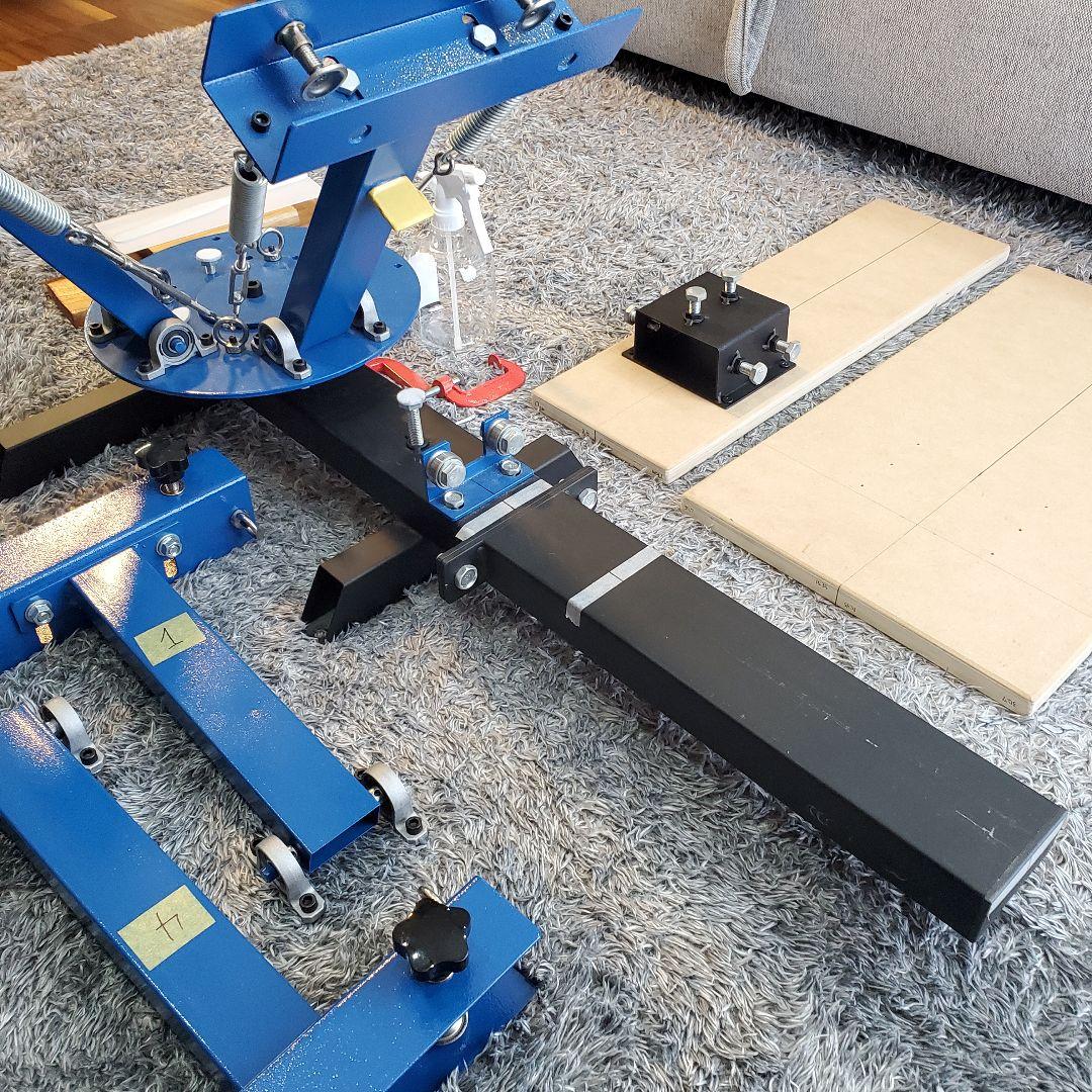 シルクスクリーン印刷機セット①