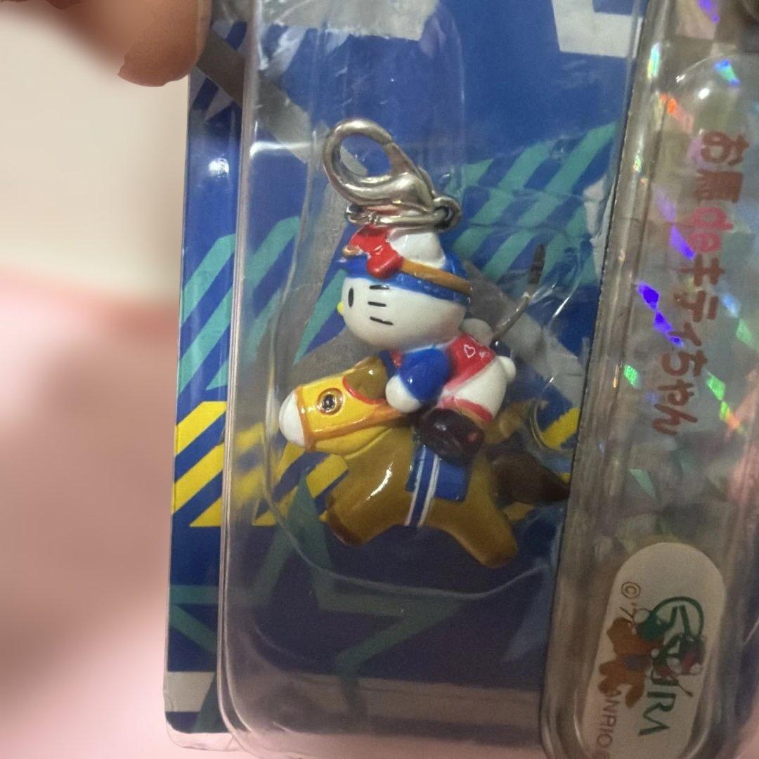 JRA お馬deキティちゃん ストラップ