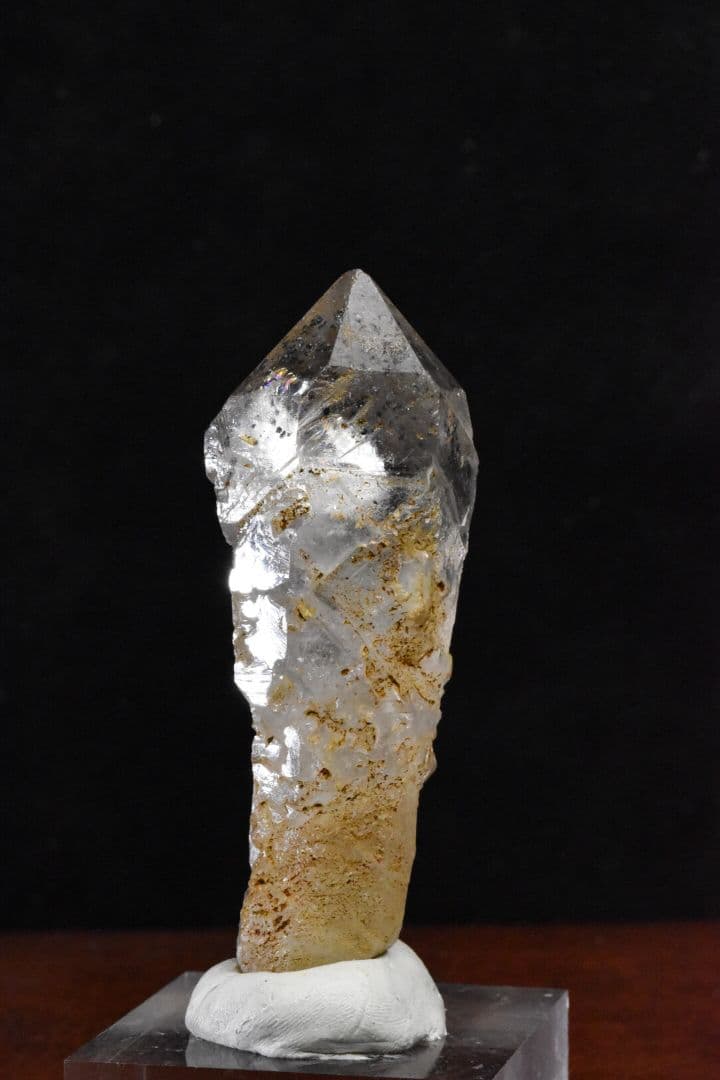 タンザニア モンドクォーツ セプター ヘマタイトインクル T-66