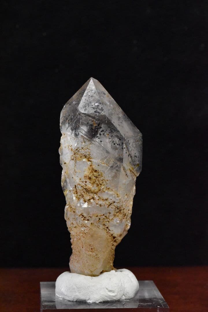 タンザニア モンドクォーツ セプター ヘマタイトインクル T-66