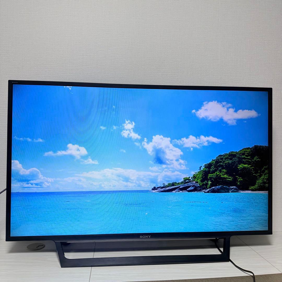 ネットフリックス可！SONY ソニー　テレビ　KJ-43W730E　17年製美品