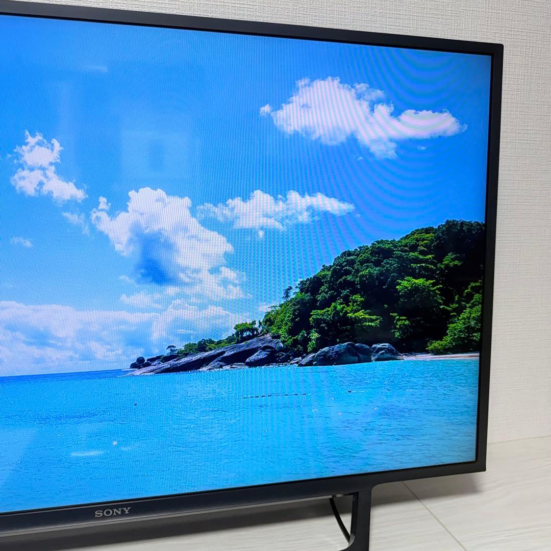 ネットフリックス可！SONY ソニー　テレビ　KJ-43W730E　17年製美品