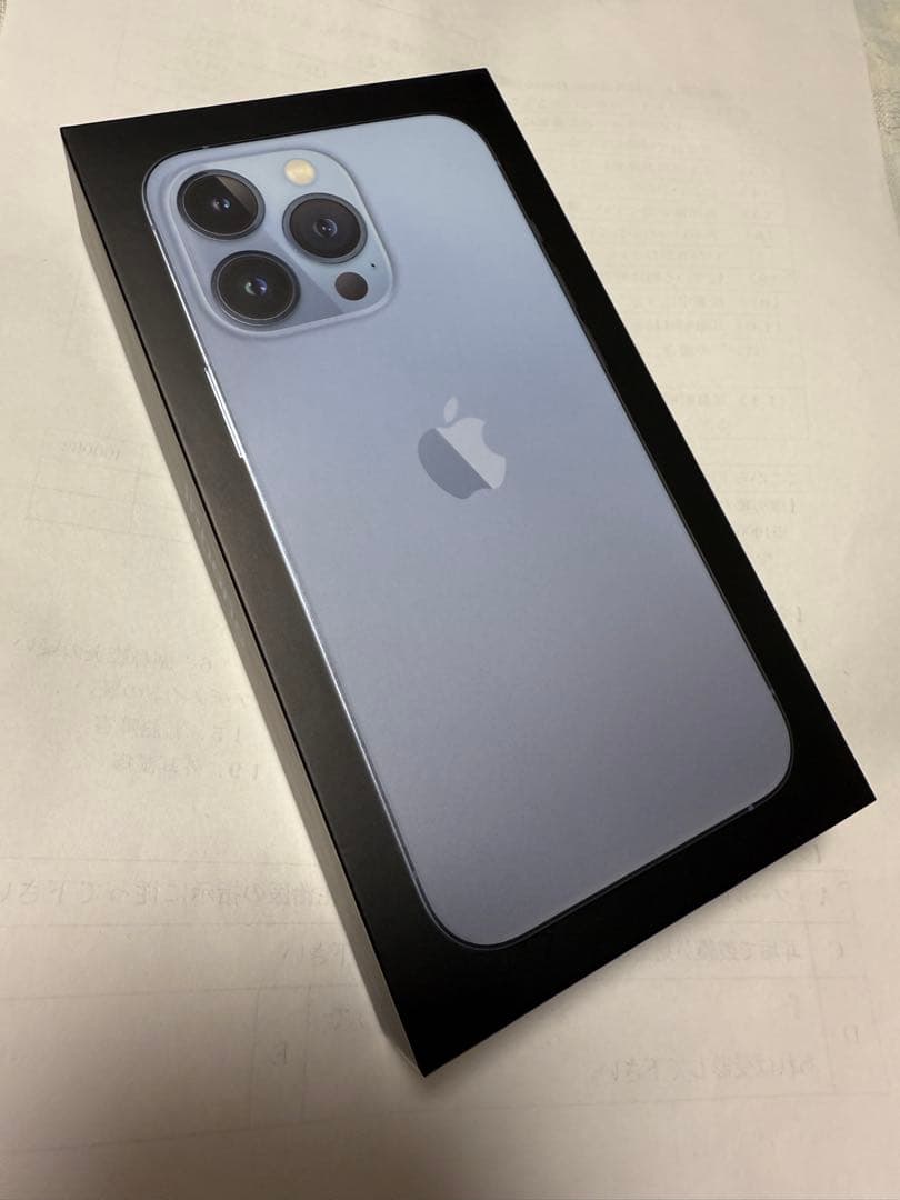 美品 バッテリー86% iPhone13Pro 256GB 本体 シエラブルー
