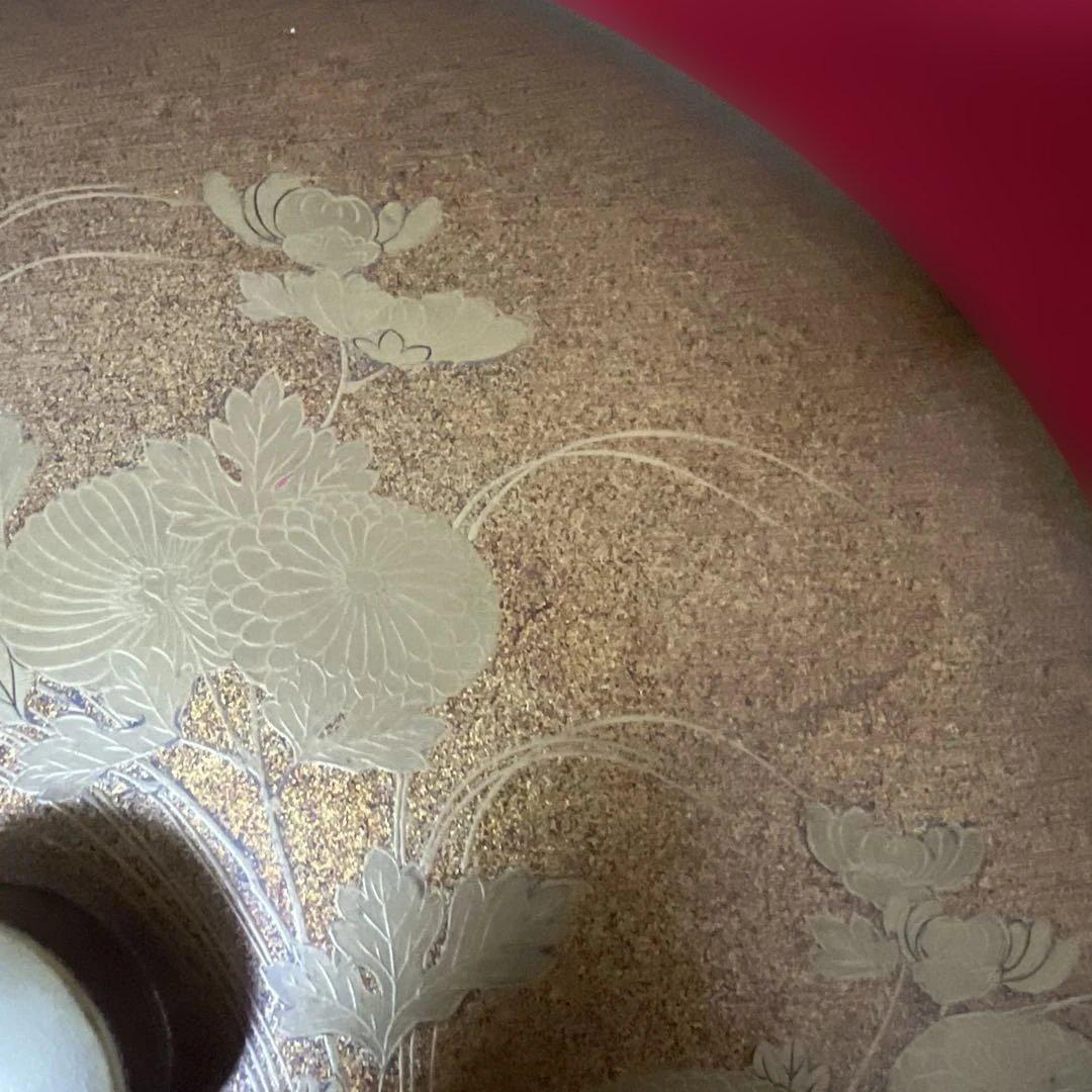 時代骨董品　古美術　梨子地蒔絵御菓子器