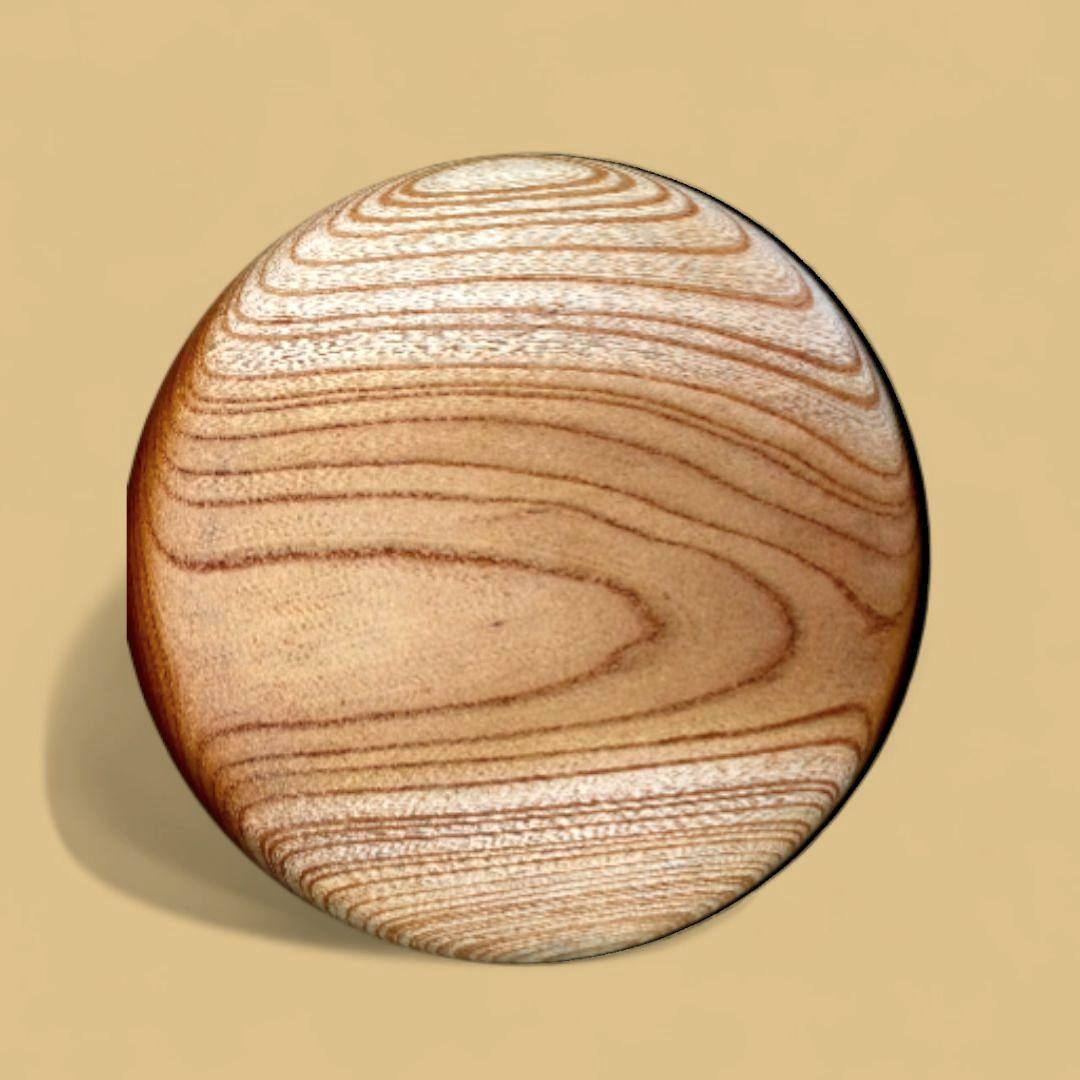 【未使用品】木目が美しい■木地茶櫃■