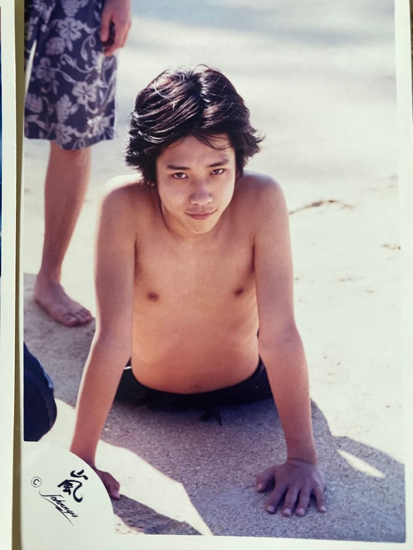 嵐 ARASHI 二宮和也 公式写真 9枚セット 嵐ロゴ 旧ロゴ