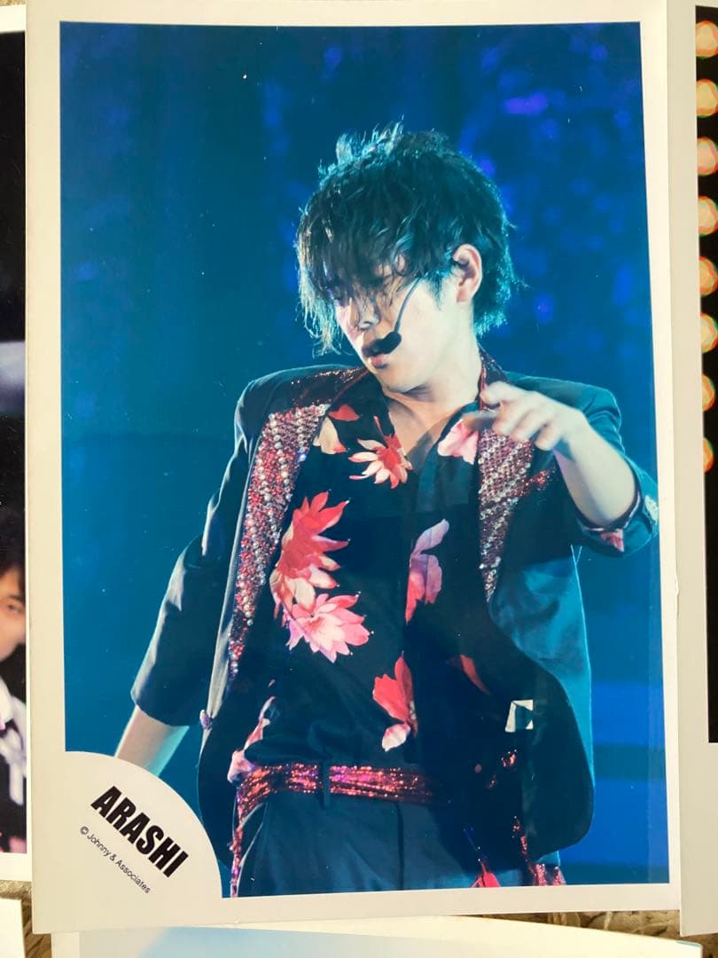 嵐 ARASHI 二宮和也 公式写真 9枚セット 嵐ロゴ 旧ロゴ