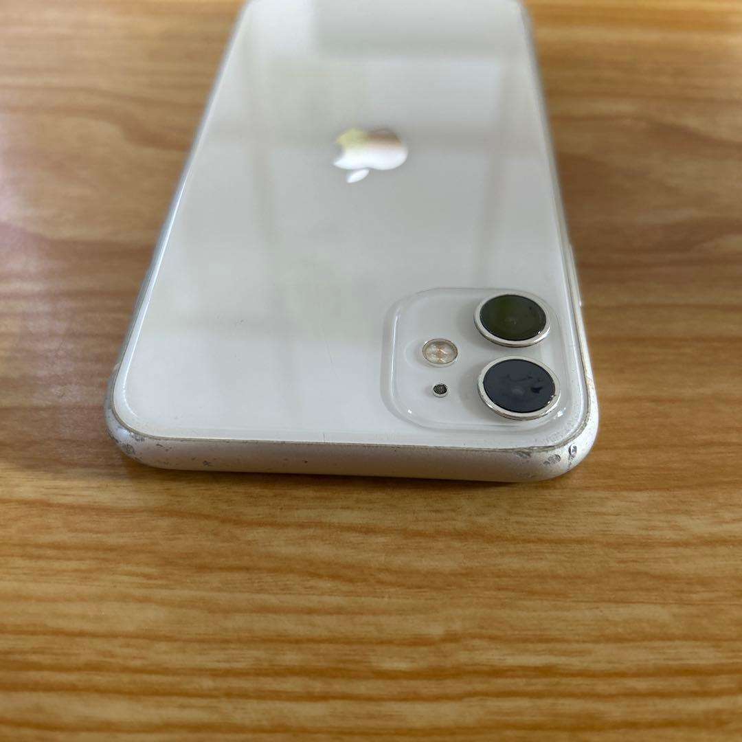 スマホ 本体 iPhone11 256GB simロックなし 白 動作確認済