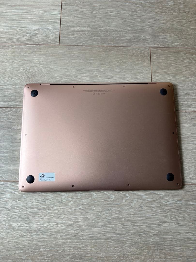 ローズゴールド　MacBook Air 13インチ 2018 Retina