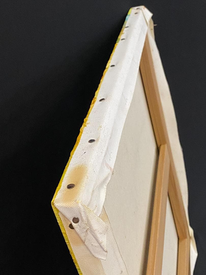 フィンセント・ファン・ゴッホ『刈り入れをする人のいる麦畑』複製画　手描き　摸写⑬