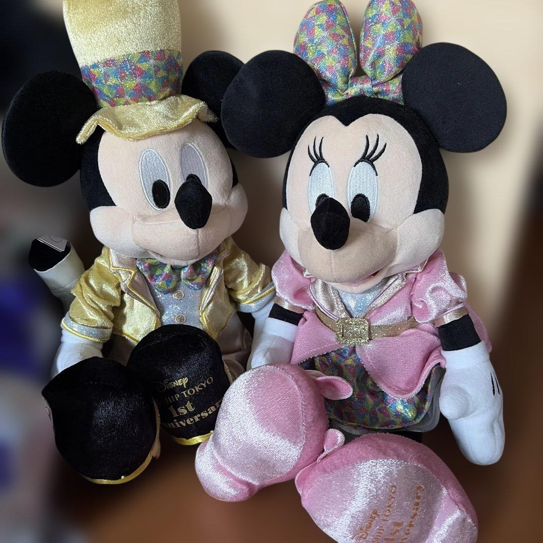 未使用　ディズニーストア　ぬいぐるみ5 体　大きさ40cmくらい　おまとめ売り