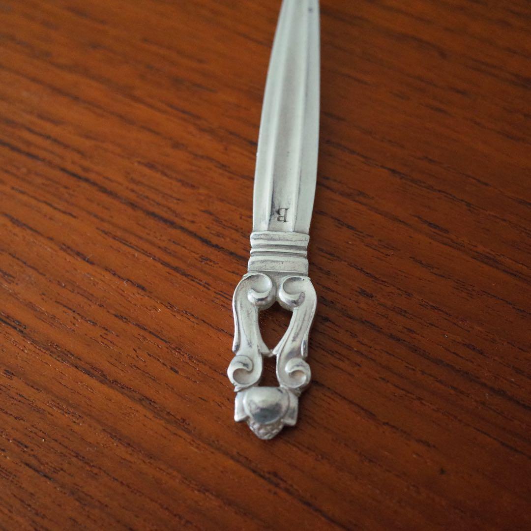 ジョージジェンセンAcornディナーフォーク/シルバーフォーク\北欧アンティーク