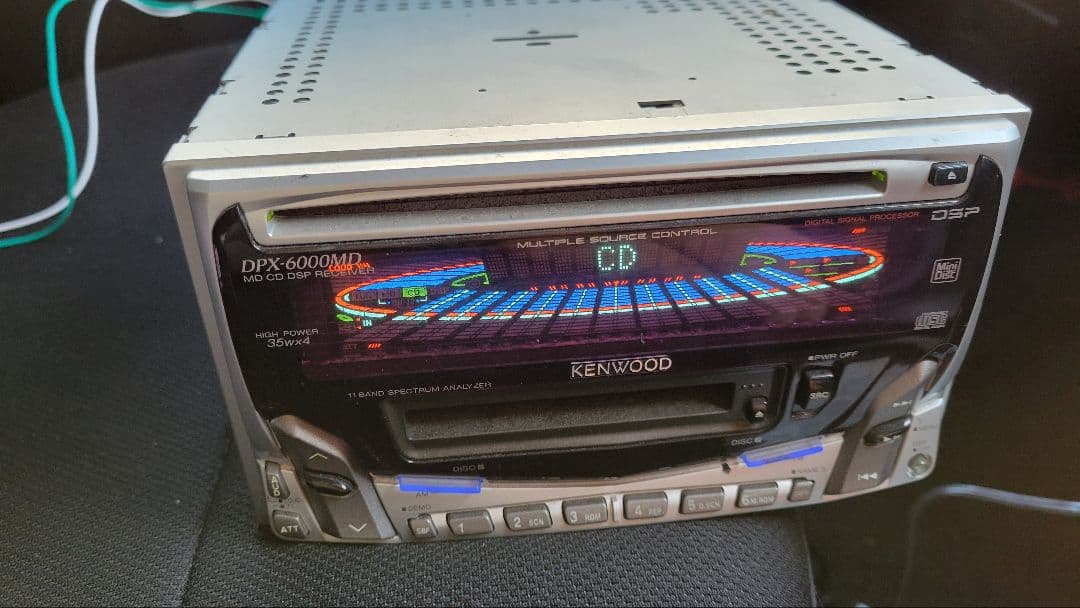KENWOOD DPX-6000MD CD/MD デッキ SUBARU14P