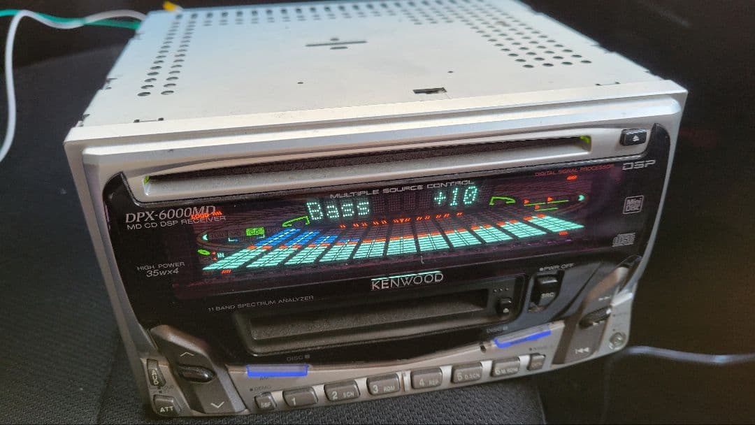KENWOOD DPX-6000MD CD/MD デッキ SUBARU14P