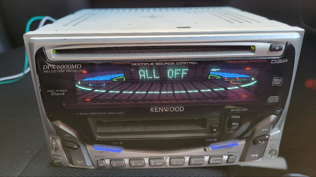 KENWOOD DPX-6000MD CD/MD デッキ SUBARU14P