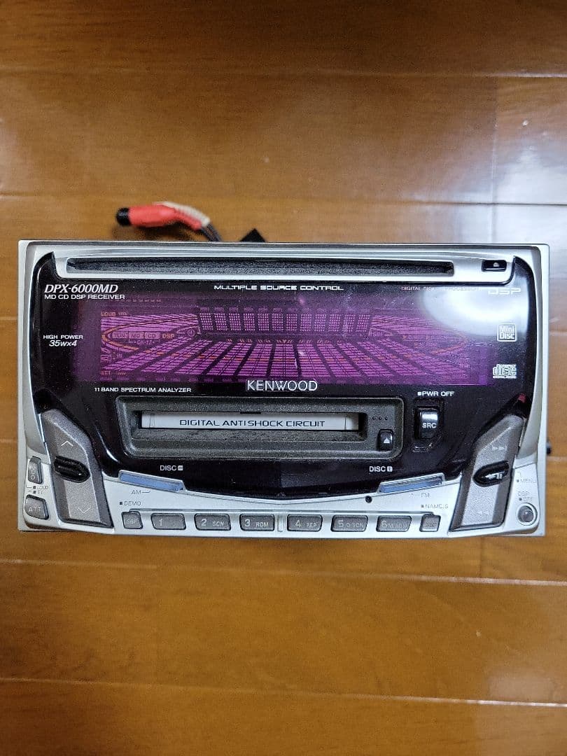 KENWOOD DPX-6000MD CD/MD デッキ SUBARU14P