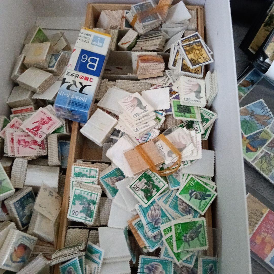 日本の古い使用済み切手セット 多数のデザイン