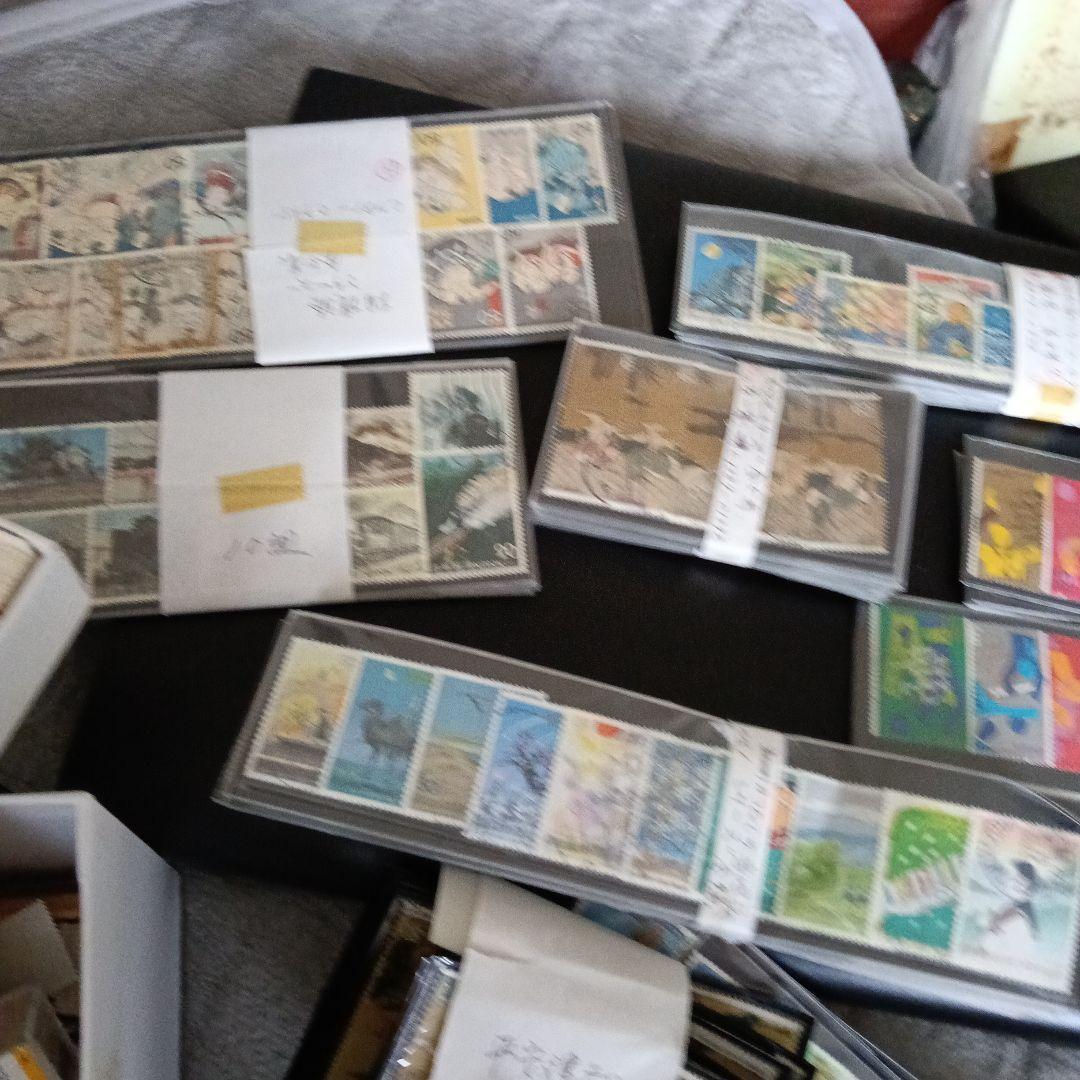 日本の古い使用済み切手セット 多数のデザイン