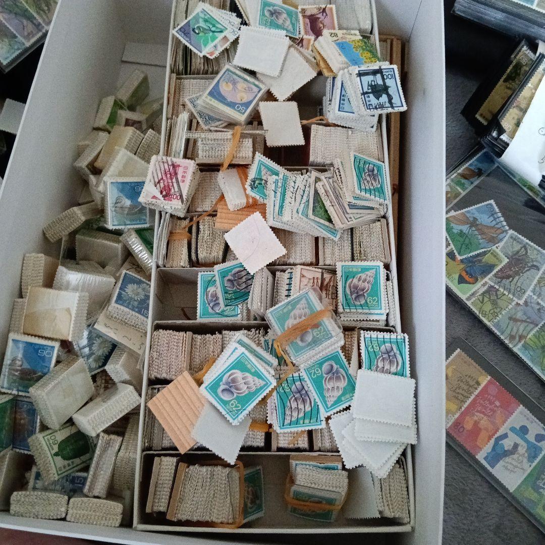 日本の古い使用済み切手セット 多数のデザイン