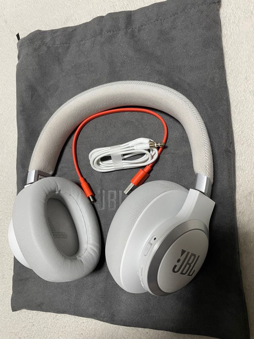 JBL ワイヤレスヘッドホン ホワイト