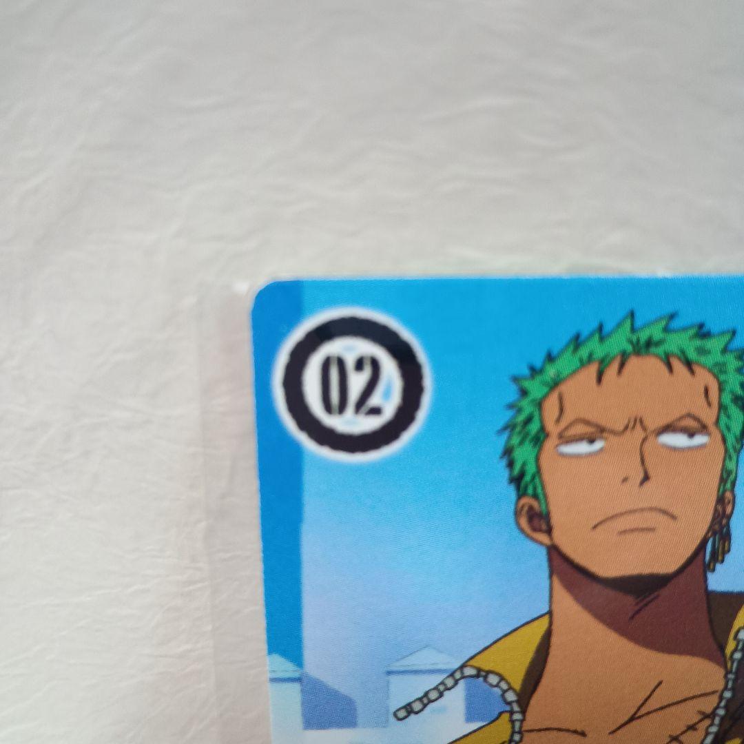 ワンピース　トップ カード０２　　ロロノア・ゾロ