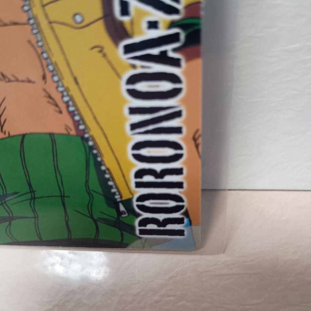 ワンピース　トップ カード０２　　ロロノア・ゾロ