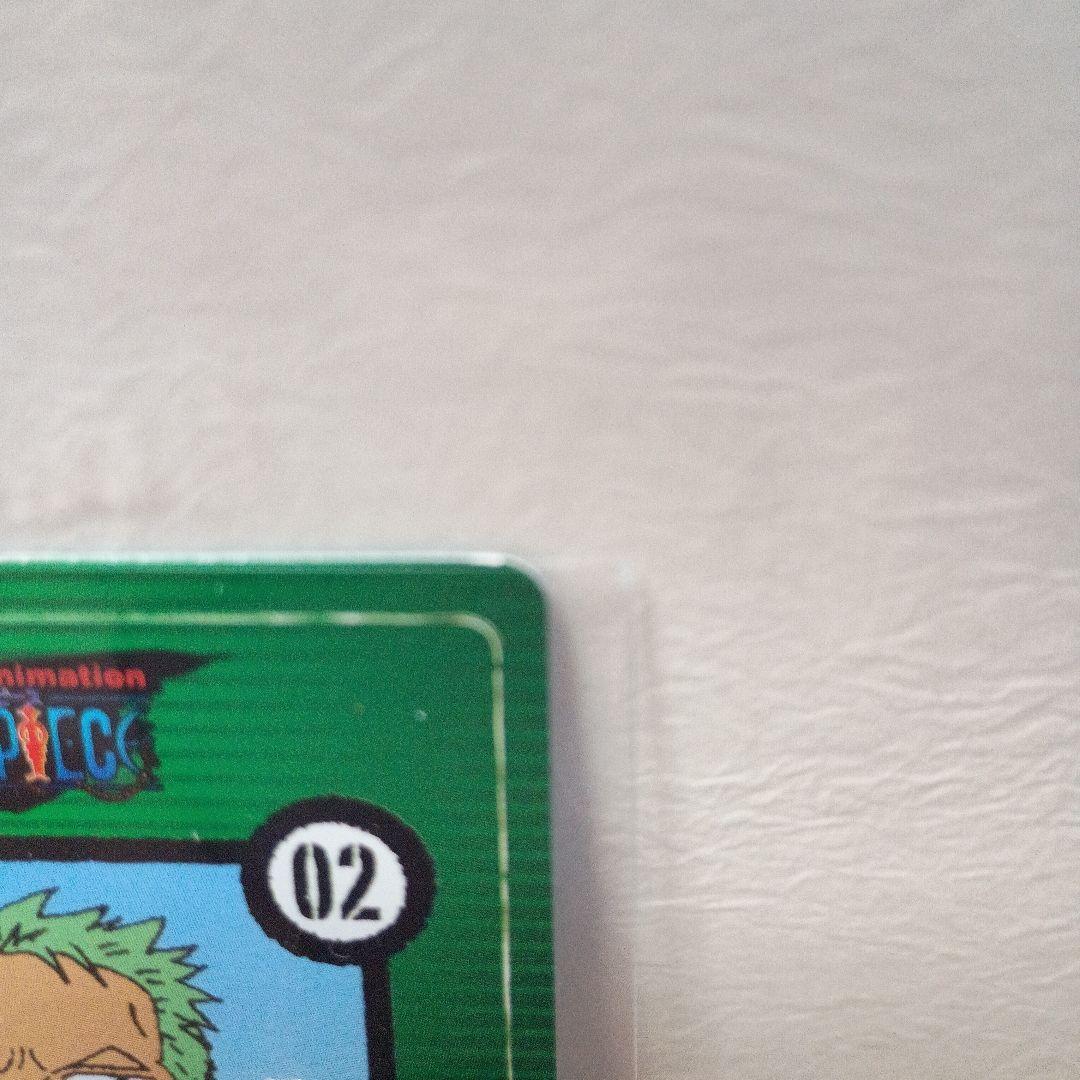 ワンピース　トップ カード０２　　ロロノア・ゾロ