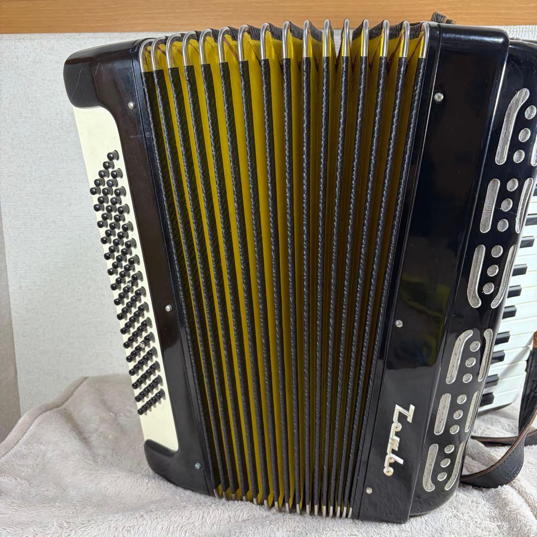 【全鍵盤音出しOK】TOMBO No.65 アコーディオン 80ベース 34鍵盤