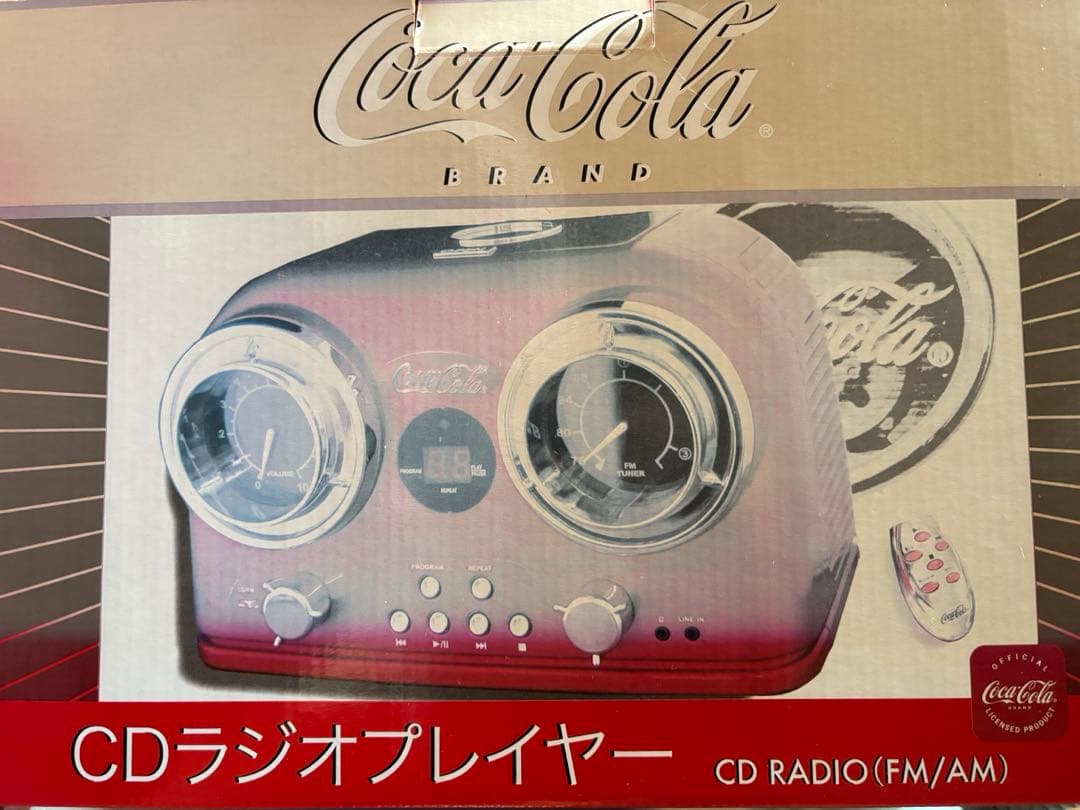 希少Coca-Cola CDラジオプレイヤー