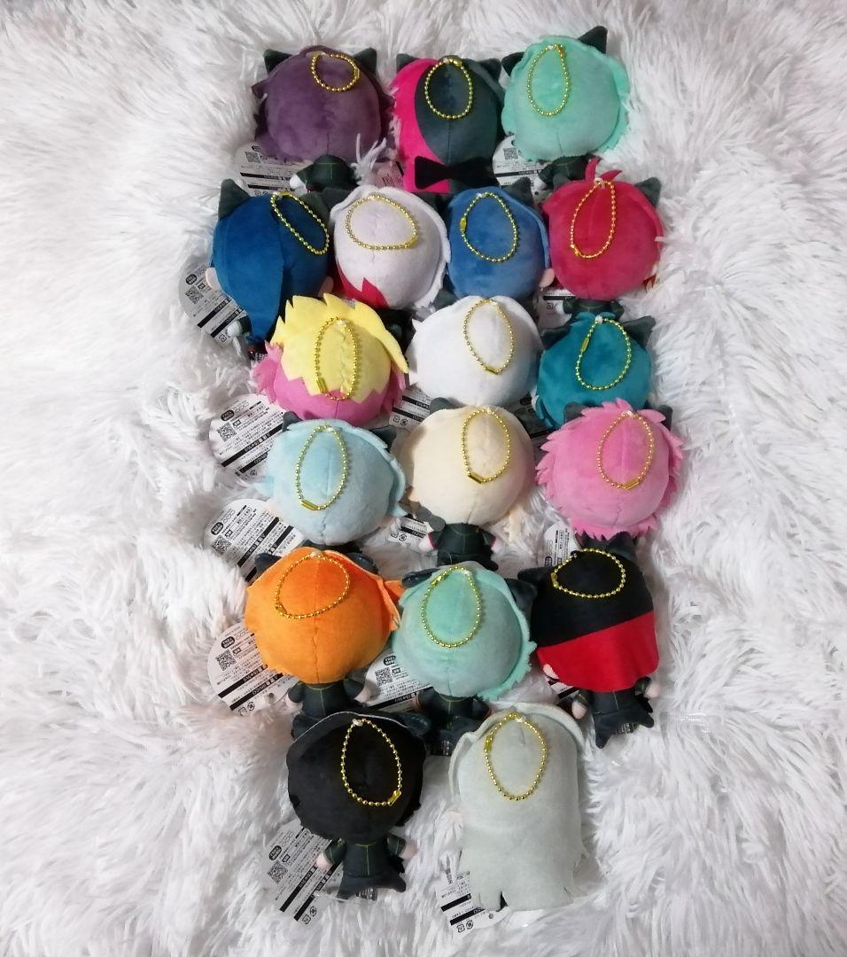 あくねこ 悪魔執事と黒い猫 まめこっと ぬいぐるみ マスコット 全18種類