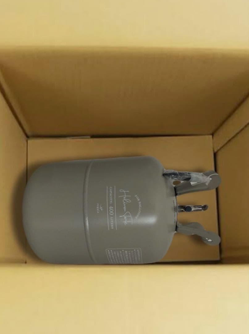 未使用 YOU+ ヘリウム タンク 400リットル バルーン 風船 ボンベ