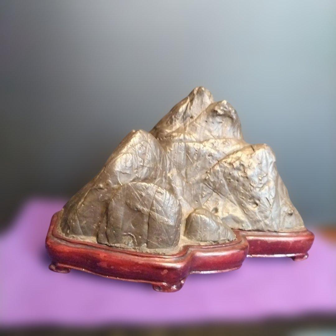 紀州銘石 古谷石 水石 盆石