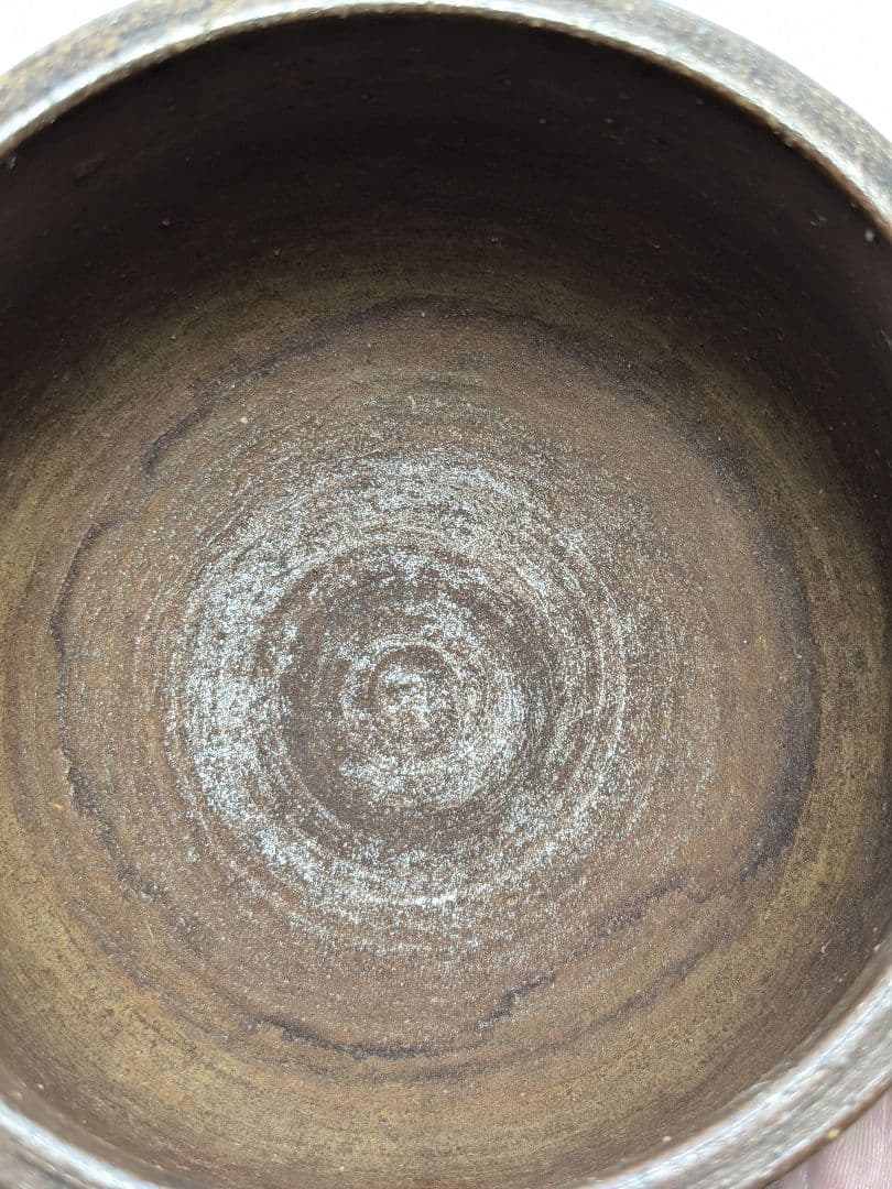 初代藤田龍峰 備前焼 建水 合箱 抹茶道具 茶器 食器 容器 茶こぼし 在銘