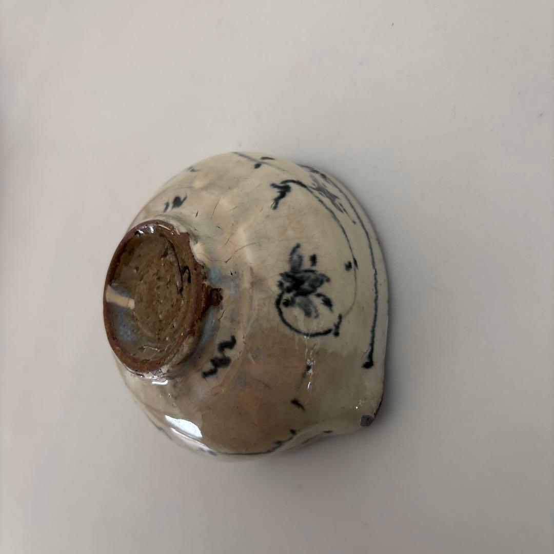 藤田佳三 さん　器　小皿　陶器　花柄　小鉢