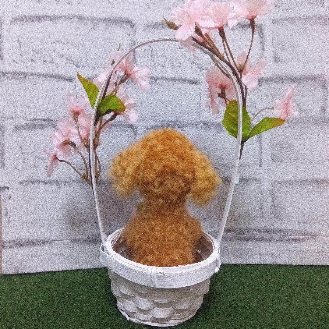 羊毛フェルト　トイプードル　もも　3点おまとめ
