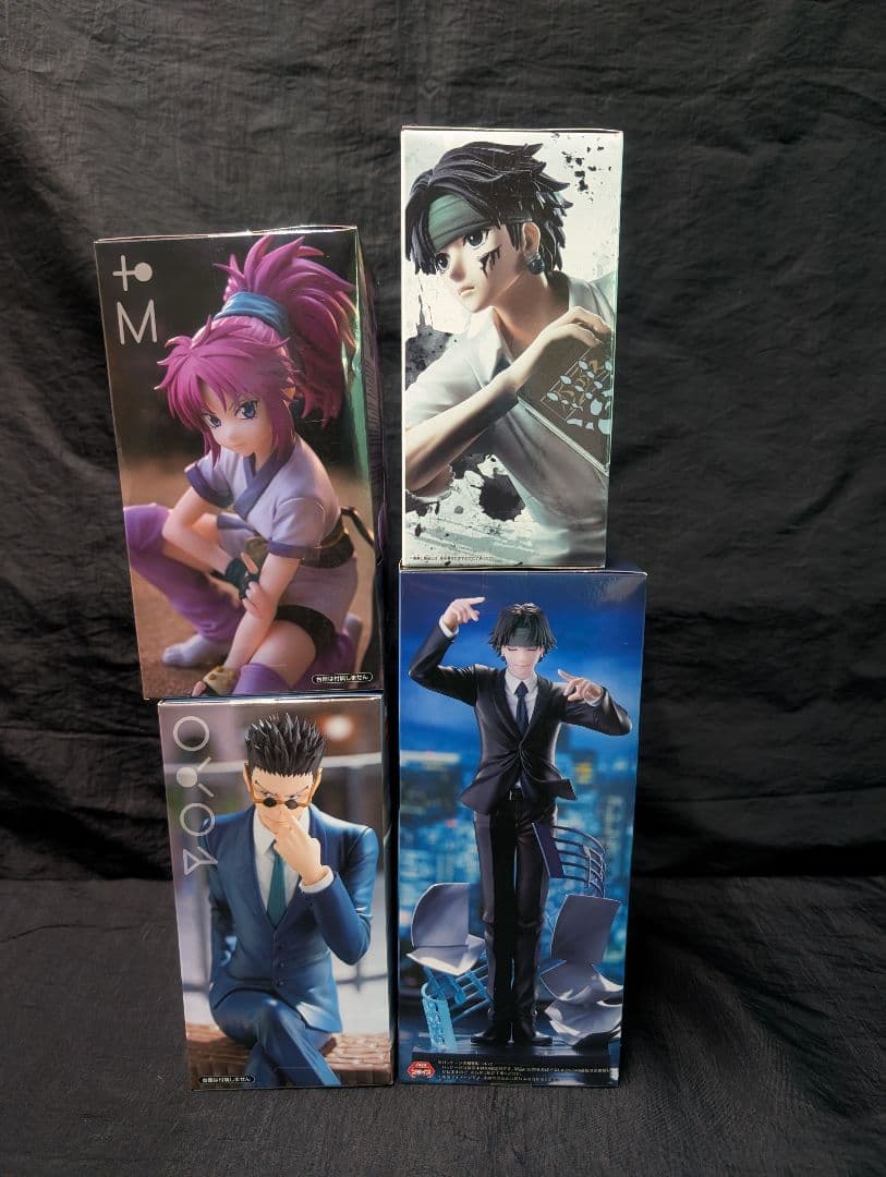 HUNTER×HUNTER　レオリオ ＆ マチ ＆ クロロ　全４点SET【新品】