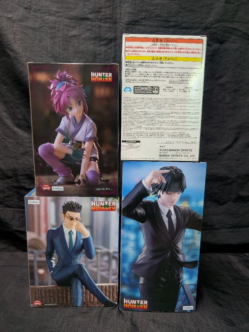 HUNTER×HUNTER　レオリオ ＆ マチ ＆ クロロ　全４点SET【新品】