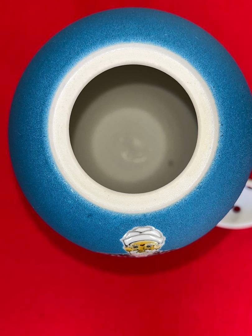 武腰一憲 サマルカンドブルー 大型 香炉 『色絵 遠い日 香器 天影』 K376