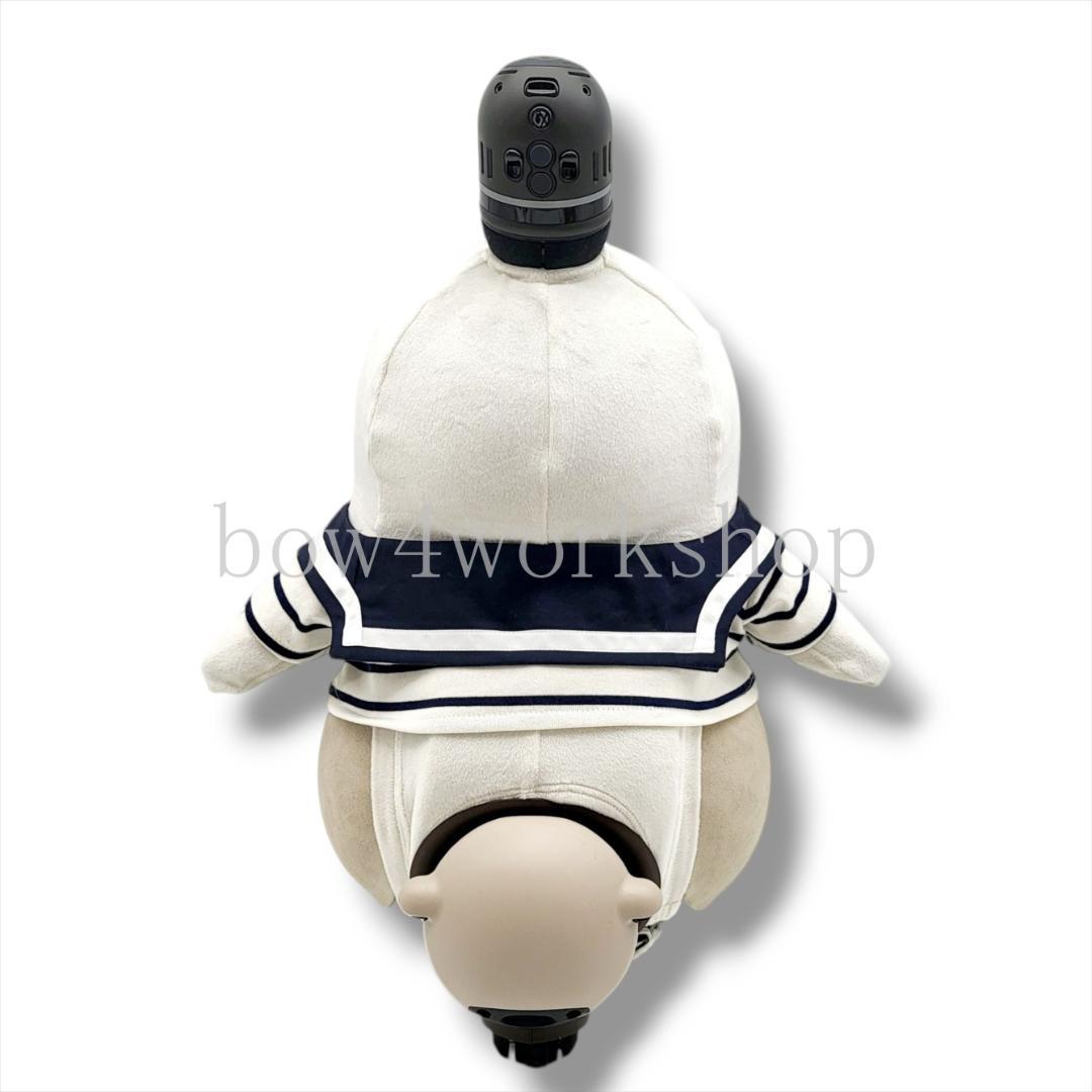 ラボット LOVOT ラボットの服ハンドメイド　ボーダTシャツ&セーラーカラ