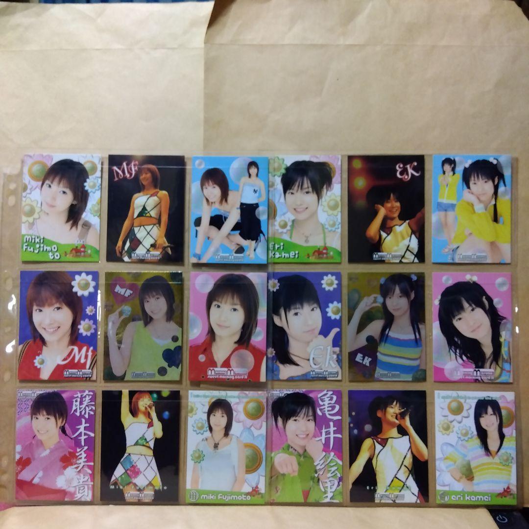 モーニング娘。　スイートモーニングカード　4 　 153枚