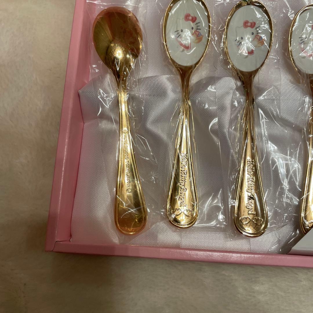 Hello Kitty Angel 未使用　スプーン　レスト　ケース　3点セット