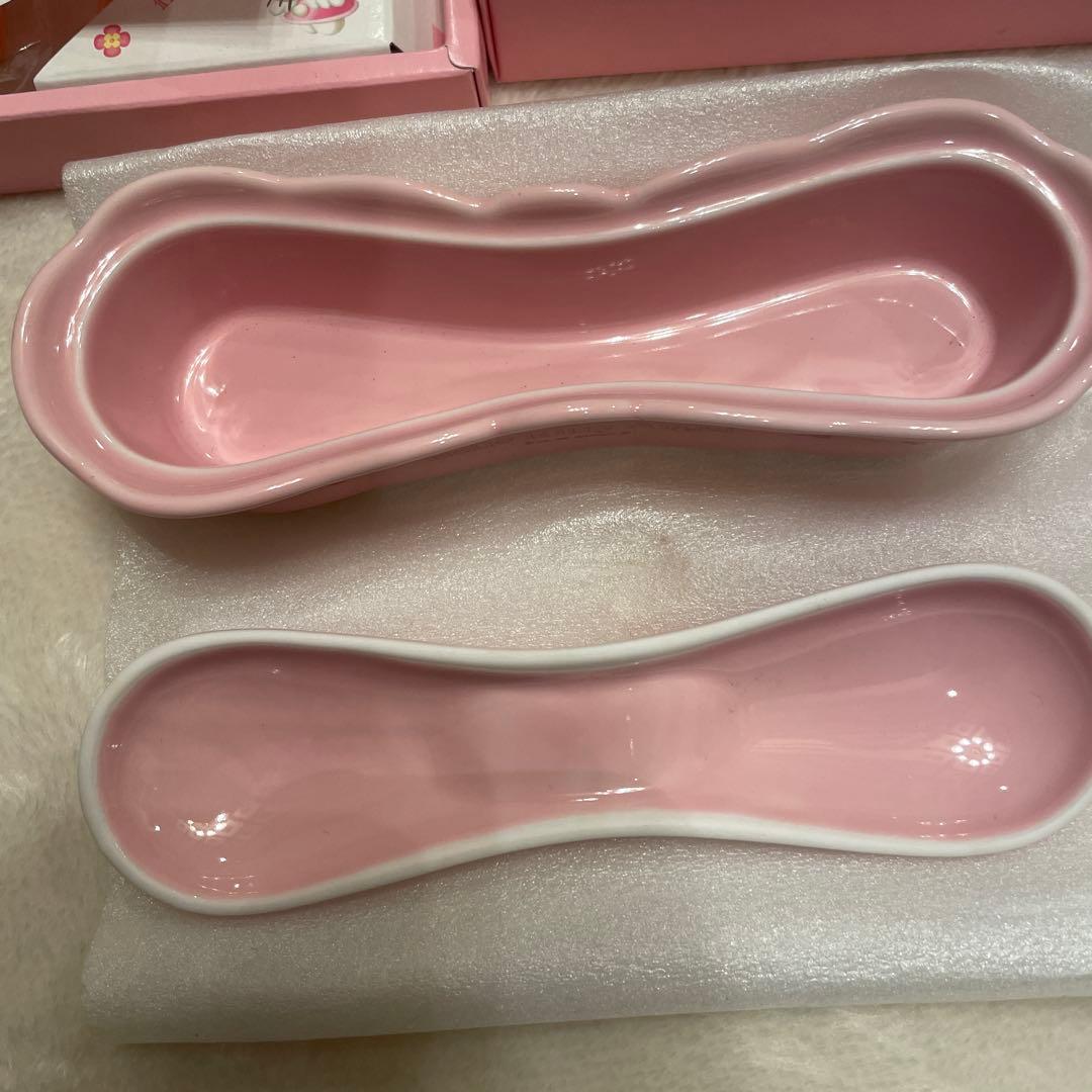 Hello Kitty Angel 未使用　スプーン　レスト　ケース　3点セット