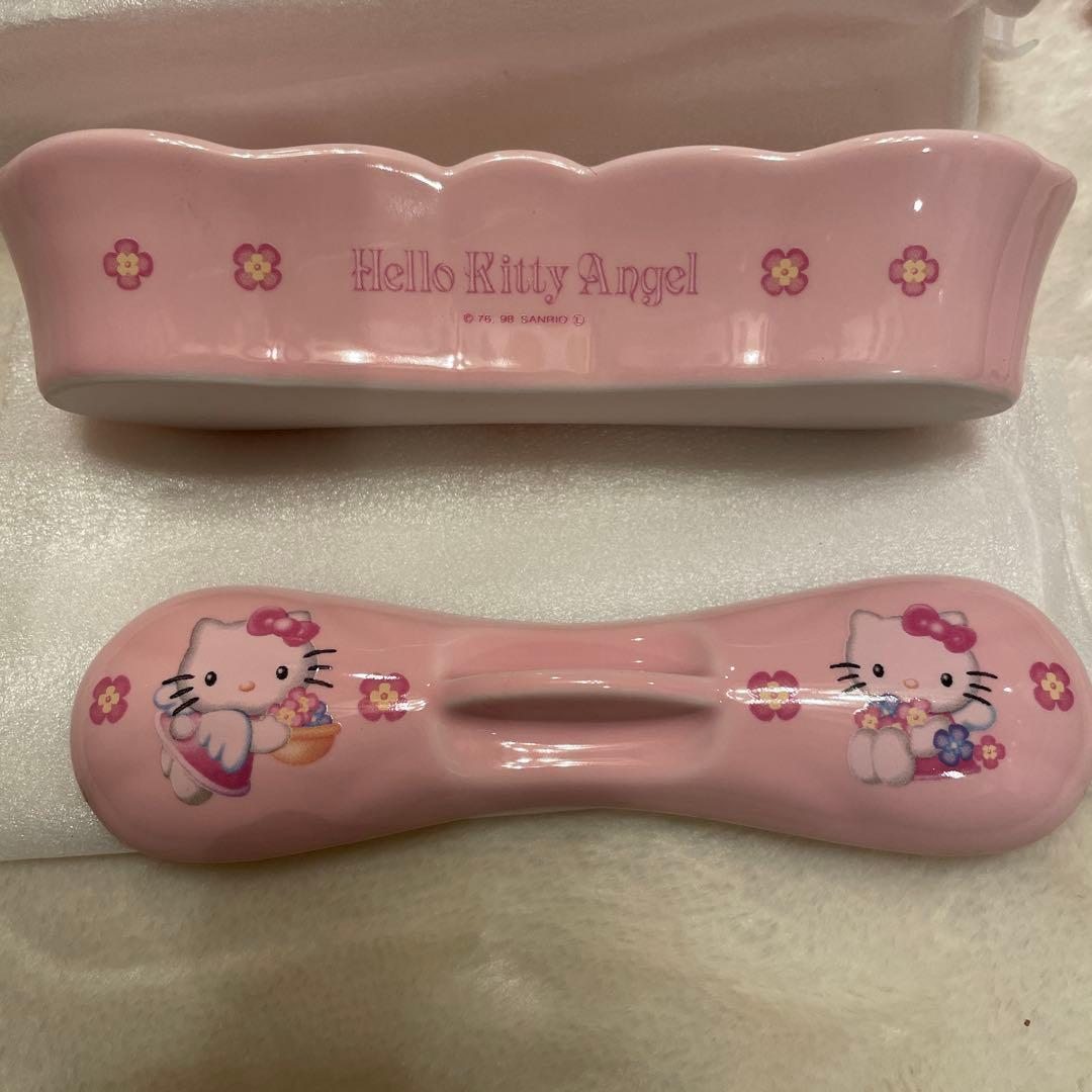 Hello Kitty Angel 未使用　スプーン　レスト　ケース　3点セット