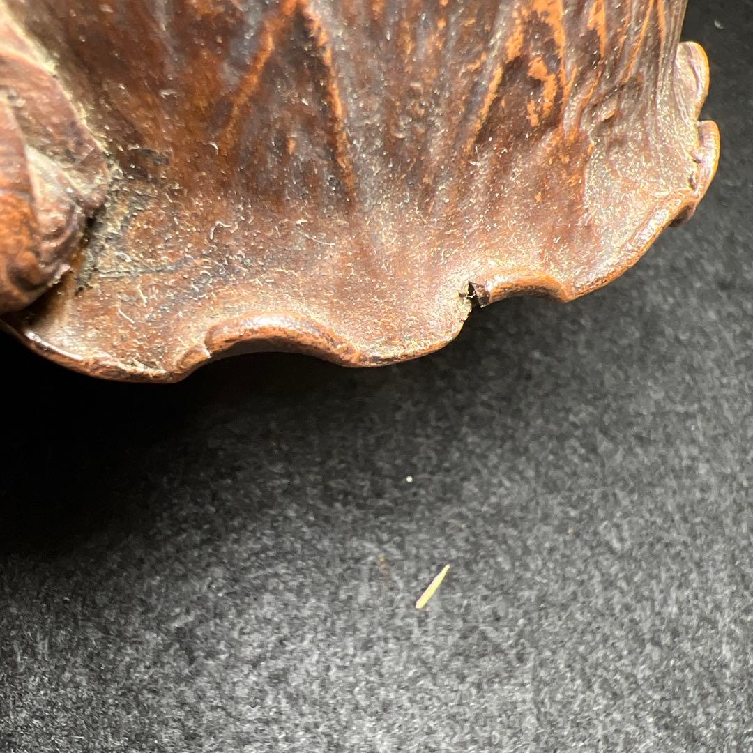 備前焼　かに彫煎茶セット　東Y8-0305☆2Fトヒチサ